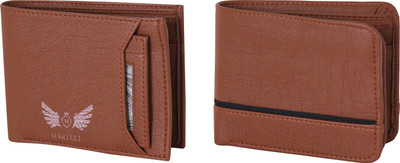 

Martell Men Brown Artificial Leather Wallet(4 Card Slots)