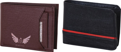 

Martell Men Multicolor Artificial Leather Wallet(4 Card Slots), Brown