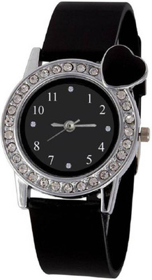 

OpenDeal Stylish New Heart Diamond Stuneded Watch For Girls & Women Watch - For Girls