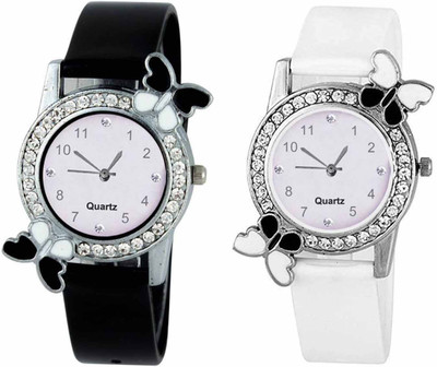 

OpenDeal New Butterfly Colourful Stylish Combo Watch For Girls & Women W-O05 Watch - For Girls