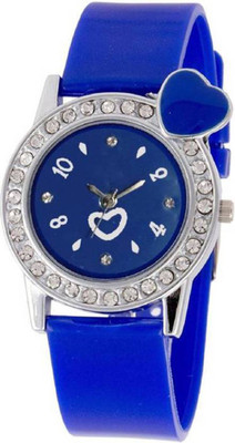 

OpenDeal Stylish New Heart Diamond Stuneded Watch For Girls & Women Watch - For Girls