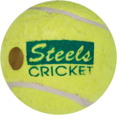 

STEELS (UK Product) Cricket Tennis Ball(Pack of 6, Yellow)