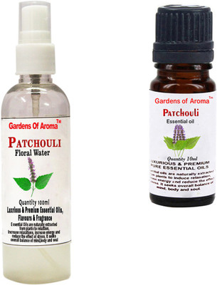 

Gardens Of Aroma Patchouli Floral Water And Patchouli Essential Oil(110 ml)