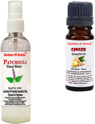 

Gardens Of Aroma Patchouli Floral Water And Ginger Essential Oil(110 ml)