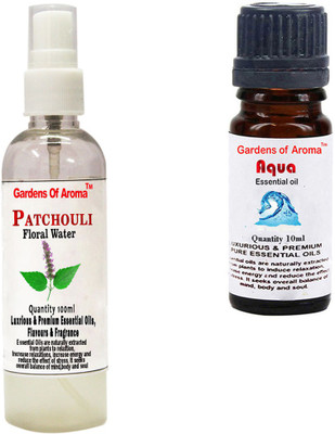 

Gardens Of Aroma Patchouli Floral Water And Aqua Essential Oil(110 ml)