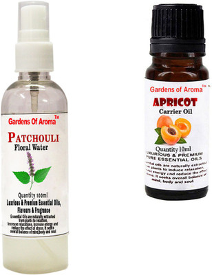 

Gardens Of Aroma Patchouli Floral Water And Apricot Essential Oil(110 ml)