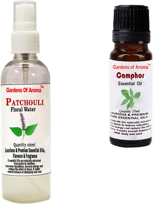 

Gardens Of Aroma Patchouli Floral Water And Camphor Essential Oil(110 ml)