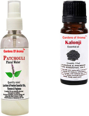 

Gardens Of Aroma Patchouli Floral Water And Kalonji Essential Oil(110 ml)
