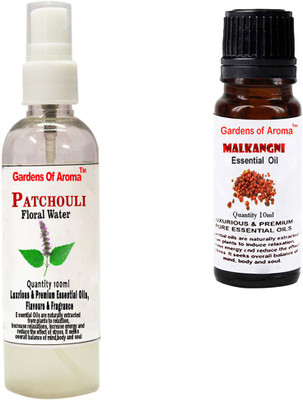 

Gardens Of Aroma Patchouli Floral Water And Malkangani Essential Oil(110 ml)