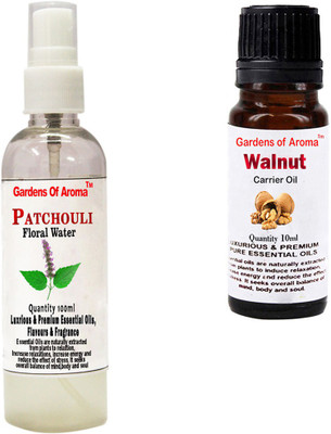 

Gardens Of Aroma Patchouli Floral Water And Walnut Essential Oil(110 ml)