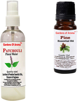 

Gardens Of Aroma Patchouli Floral Water And Pine Essential Oil(110 ml)