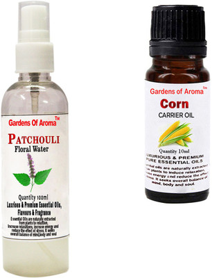 

Gardens Of Aroma Patchouli Floral Water And Corn Essential Oil(110 ml)