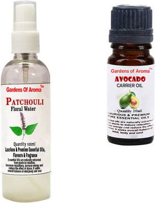 

Gardens Of Aroma Patchouli Floral Water And Avocado Essential Oil(110 ml)