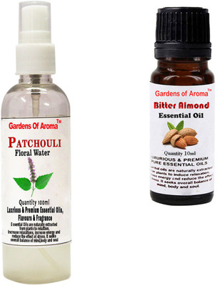 

Gardens Of Aroma Patchouli Floral Water And Bitter Almond Essential Oil(110 ml)