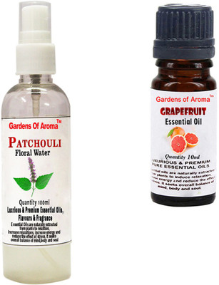 

Gardens Of Aroma Patchouli Floral Water And Grapefruit Essential Oil(110 ml)