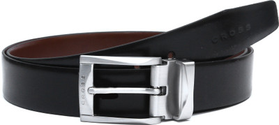 

Cross Men Formal Black, Brown Genuine Leather Reversible Belt
