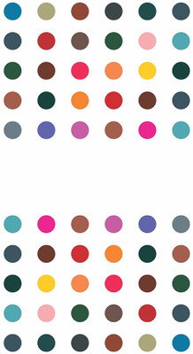 

Kohinoor Multi colour size 4 round bindi Women Multicolor Bindis(Stick on)