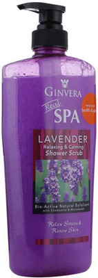 GINVERA REAL SPA SHOWER SCRUB LAVENDER(750 ml)