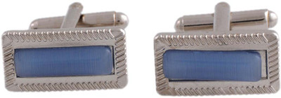 tiekart Metal Cufflink(Blue)