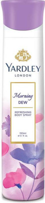 

YARDLEY MORNING DEW Body Spray - For Men & Women(150 ml)