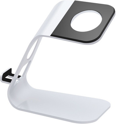 

Robustrion Aluminium Dock Charging Stand for iWatch Series 3 2 1 Nike+ Hermès & Iphone 6, 6 Plus, 7, 7 Plus , 8, 8 Plus, iPhone X - Silver Dock(Silver)