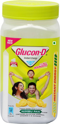Glucon-D Energy Drink(Nimbu Pani Flavored)