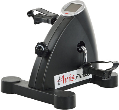 

Iris Arm and Leg Pedal Exerciser with LED Counter Display Mini Fitness Cycling Resistance Adjustable Indoor Cycles Exercise Bike Indoor Cycles Exercise Bike(Grey)