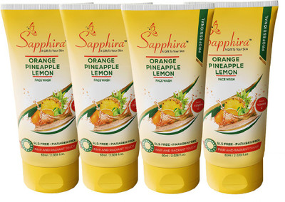 

Sapphira Orange-Pineapple-Lemon Face Wash(240 ml)