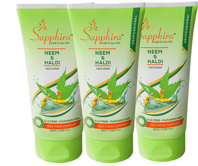 

Sapphira Neem and Haldi Face Wash(180 ml)