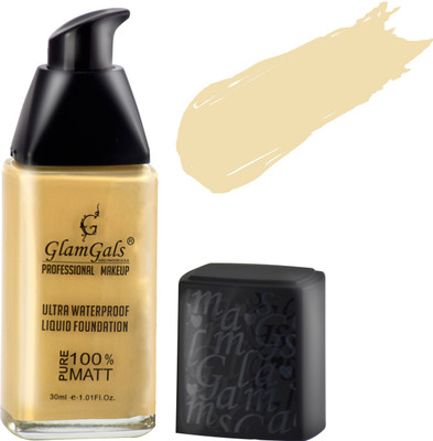 

GlamGals Matte Finished Ultra Water Proof Liquid Foundation(Ivory)