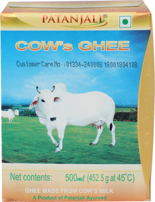 

Patanjali Cow's Ghee 500 ml(Tetrapack)