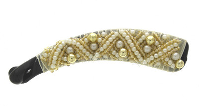 

Anuradha Art Jewellery Designer Hair Clip Banana Clip(White)