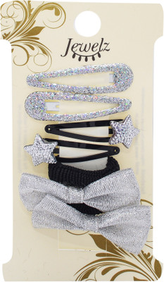 

Jewelz Combo Pack Of Silver Tic Tac Hair Clips Hair Clip(Multicolor)