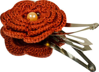 

LA Riyo Crochet Handmade Clip 501 Hair Clip(Brown)