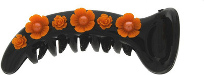

Anuradha Art Jewellery Designer Hair Clip Banana Clip(Orange)
