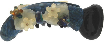 

Anuradha Art Jewellery Designer Hair Clip Banana Clip(Blue)