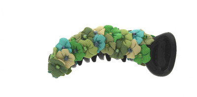 

Anuradha Art Jewellery Designer Hair Clip Banana Clip(Green)