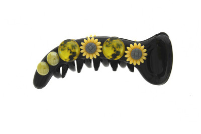

Anuradha Art Jewellery Designer Hair Clip Banana Clip(Yellow)