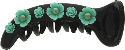 

Anuradha Art Jewellery Designer Hair Clip Banana Clip(Green)