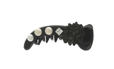 

Anuradha Art Jewellery Designer Hair Clip Banana Clip(Green)