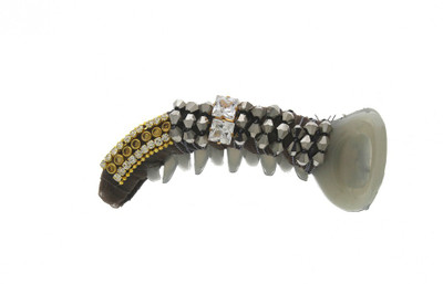 

Anuradha Art Jewellery Designer Hair Clip Banana Clip(Grey)