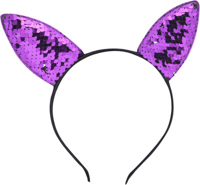 

Jewelz Purple Bunny Headband Head Band(Multicolor)