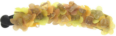 

Anuradha Art Jewellery Designer Hair Clip Banana Clip(Yellow)