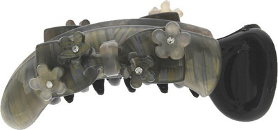 

Anuradha Art Jewellery Designer Hair Clip Banana Clip(Grey)