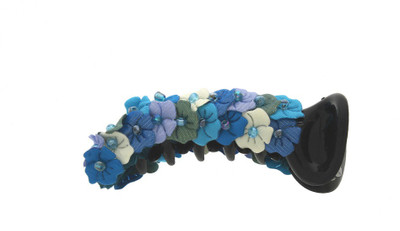 

Anuradha Art Jewellery Designer Hair Clip Banana Clip(Blue)