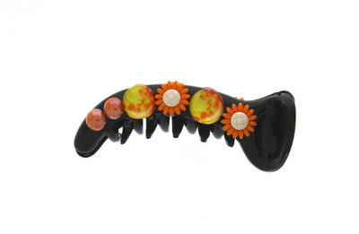 

Anuradha Art Jewellery Designer Hair Clip Banana Clip(Yellow)