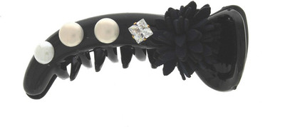 

Anuradha Art Jewellery Designer Hair Clip Banana Clip(Black)