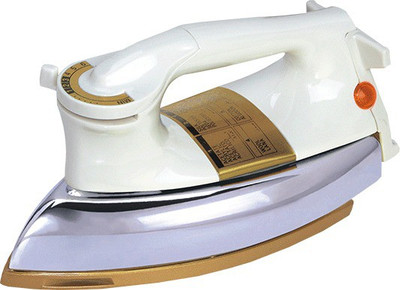 

moksh Standard Gold Nonstick Heavy Weight Dry Iron(White)