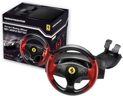 

THRUSTMASTER Racing Wheel for PS3/PC - Ferrari Legend Edition (Red) Joystick(Red, For PS3, PC)