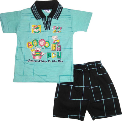 44% OFF on harshvardhanmart Boys Party(Festive) T-shirt Shorts